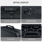 Estojo de Transporte Tudo-em-um JYS NS2323 para Nintendo Switch 2 com Organizador e Alça de Ombro, Compatível com Dock/Consola/Comando Pro/Câmara/Grip/Carregador