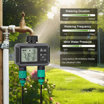 Temporizador Inteligente de Rega com Dupla Saída, Controlador Automático de Irrigação, Padrão Reino Unido, Padrão EUA