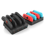 ipega Dock de carregamento 4 em 1 para Nintendo Switch 2/Switch, estação de carregamento para controlador Joy-Con, PG-SW2081