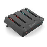 ipega Dock de carregamento 4 em 1 para Nintendo Switch 2/Switch, estação de carregamento para controlador Joy-Con, PG-SW2081