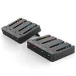 ipega Dock de carregamento 4 em 1 para Nintendo Switch 2/Switch, estação de carregamento para controlador Joy-Con, PG-SW2081