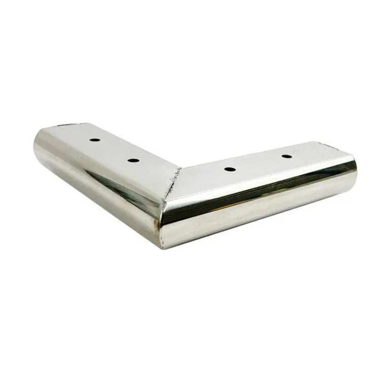 Almofada Elevadora para Suporte de Sofá em Aço Inoxidável com 3cm de Espessura, Forma Linear Preta, Forma de Sete Preta, Forma Linear Prateada, Forma de Sete Prateada