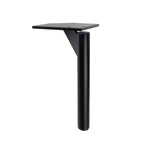 Acessórios de Suporte para Pernas de Sofá e Mesa de Centro em Metal Espessado de 17cm, Preto, Titânio, Preto com Dourado