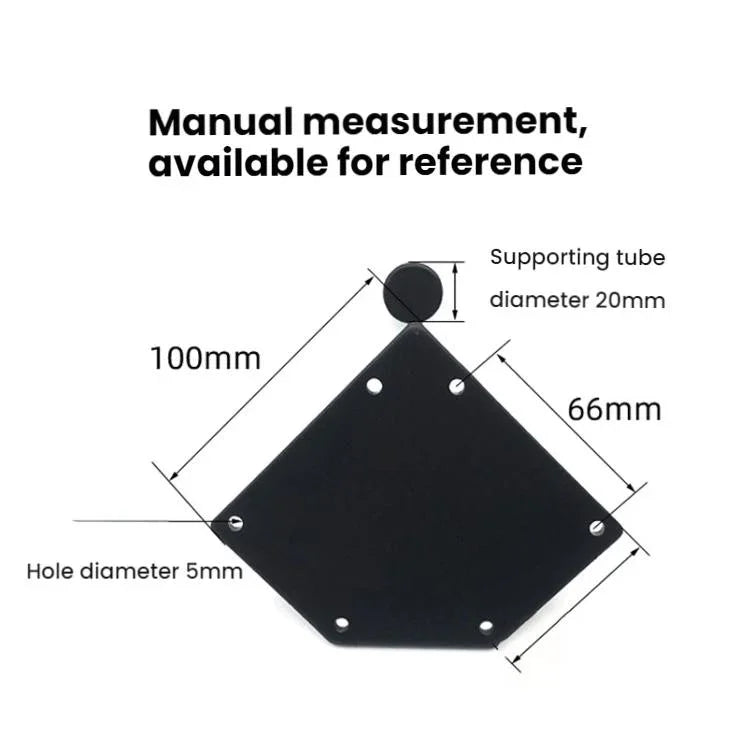 Acessórios de Suporte para Pernas de Sofá e Mesa de Centro em Metal Espessado de 17cm, Preto, Titânio, Preto com Dourado