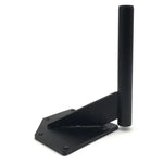 Acessórios de Suporte para Pernas de Sofá e Mesa de Centro em Metal Espessado de 17cm, Preto, Titânio, Preto com Dourado