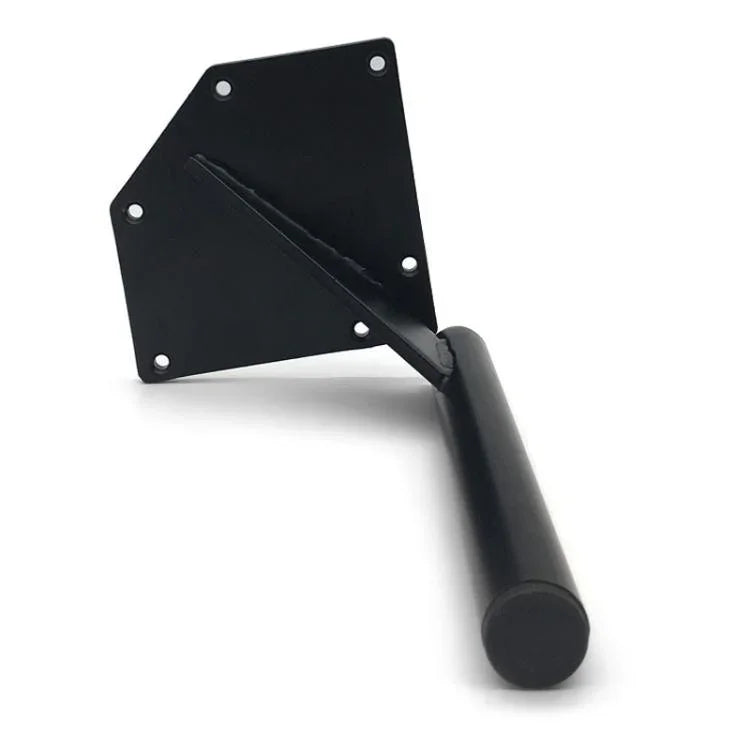 Acessórios de Suporte para Pernas de Sofá e Mesa de Centro em Metal Espessado de 17cm, Preto, Titânio, Preto com Dourado