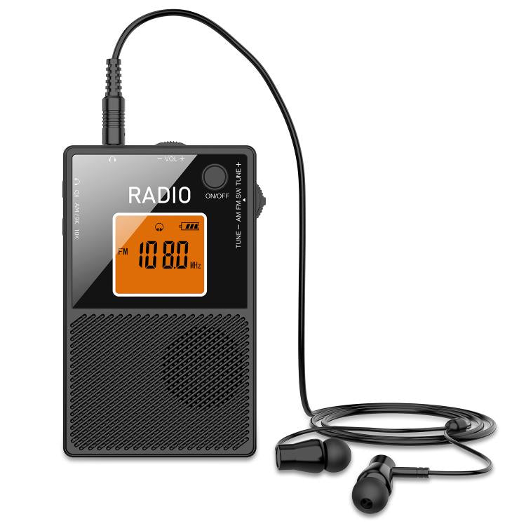 Rádio Portátil de Cartão FM/AM/SW de Banda Completa, C26
