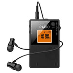 Rádio Portátil de Cartão FM/AM/SW de Banda Completa, C26