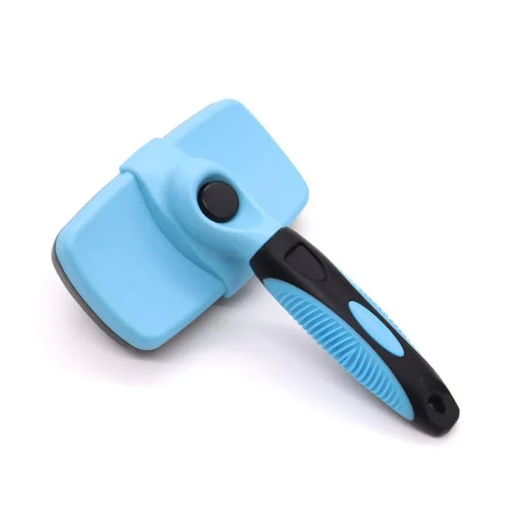 Escova para Remoção de Pêlos para Gatos e Cães Ferramenta de Remoção de Pêlos com Liberação de 1 Clique Escova de Grooming, Pequeno, Grande