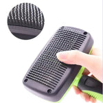 Escova para Remoção de Pêlos para Gatos e Cães Ferramenta de Remoção de Pêlos com Liberação de 1 Clique Escova de Grooming, Pequeno, Grande