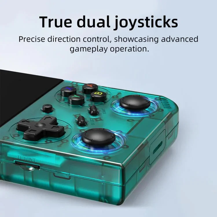 ANBERNIC RG 35XXPro Consola retro portátil com ecrã de 3,5 polegadas, dispositivo de jogos de bolso Linux 64 bits, 64G+128G, 64G+256G