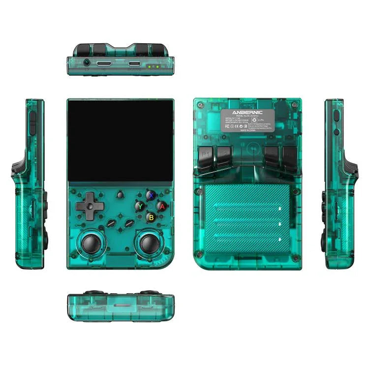 ANBERNIC RG 35XXPro Consola retro portátil com ecrã de 3,5 polegadas, dispositivo de jogos de bolso Linux 64 bits, 64G+128G, 64G+256G