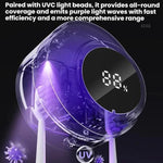 Esterilizador UV Inteligente para Escova de Dentes com Sensor de Parede