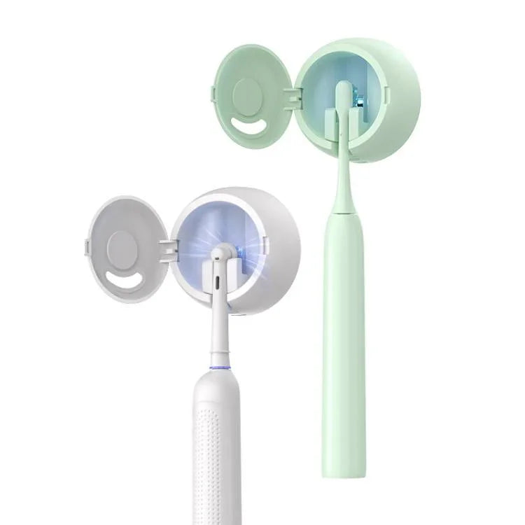 Escova de Dentes Inteligente Recarregável com Esterilizador UV e Suporte de Armazenamento