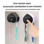 Esterilizador de Escova de Dentes Recarregável USB Portátil com Esterilização UV