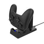 Dock de Carregamento 3 em 1 para Joy-Con e Comando Pro do Nintendo Switch 2 com Indicadores LED, SW-3ZC028