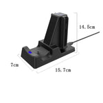 Dock de Carregamento 3 em 1 para Joy-Con e Comando Pro do Nintendo Switch 2 com Indicadores LED, SW-3ZC028
