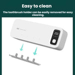 Esterilizador Elétrico de Escova de Dentes com Secagem Automática, Suporte de Armazenamento para Casa de Banho