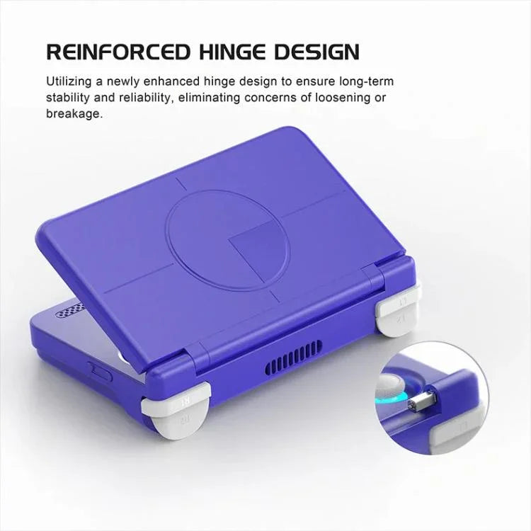 Consola de Jogos Retroid Pocket Flip 2 com Processador SD865, Android 13, Ecrã AMOLED de 5,5 Polegadas, Wifi, Bluetooth, Leitor de Vídeo