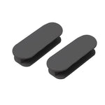 2pcs /Pack No Drill Adhesive Cabinet & Drawer Pull Handles For Glass Windows, Kitchen Doors, Furniture