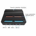 Estação de Carregamento para Comando da Consola Nintendo Switch 2 KJH com Saída HDMI 1080P 60Hz, KJH-NS2-027