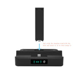 Dock de Carregamento KJH com Iluminação Ambiente para Nintendo Switch 2 e Comandos Joy-Con, PG-SW2130 Branco, PG-SW2130 Preto