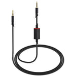 For Logitech Astro A10 / A40 / A30 2m Gaming Headset Cable Braided Audio Cable, Black Button, Black White Button, Gray Black Button, Black Tuning, Blue Tuning, Gray Tuning, Red Black Square, Black Square
