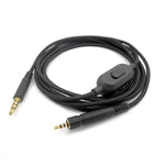 Cabo de auscultadores edição tuning 2m para Sennheiser GAME ONE / GAME ZERO / PC 373D / GSP350 / GSP500 / GSP600, ficha única, ficha dupla