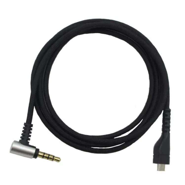 Cabo de áudio para banda de cabeça para jogos, cabo conector para auscultadores, para SteelSeries Arctis 3 / 5 / 7 / PRO, ZS0130