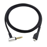 Cabo de áudio para banda de cabeça para jogos, cabo conector para auscultadores, para SteelSeries Arctis 3 / 5 / 7 / PRO, ZS0130