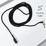 Cabo de áudio para banda de cabeça para jogos, cabo conector para auscultadores, para SteelSeries Arctis 3 / 5 / 7 / PRO, ZS0130