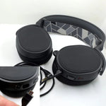 Cabo de áudio para banda de cabeça para jogos, cabo conector para auscultadores, para SteelSeries Arctis 3 / 5 / 7 / PRO, ZS0130