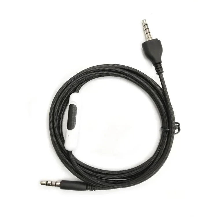 Cabo de áudio e microfone para auscultadores Alienware AW920H, 1,8m