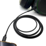 Cabo para auscultadores gaming SteelSeries Arctis 3 / 5 / 7 Type-C, suporta iluminação, ZS0316