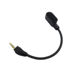 Microfone para auscultadores gaming Kingston HyperX Cloud III com redução de ruído iluminado, com luz