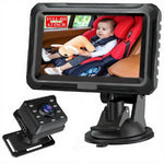 Monitor de Bebé para Carro HD 1080P de 4,3 polegadas