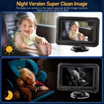 Monitor de Bebé para Carro HD 1080P de 4,3 polegadas