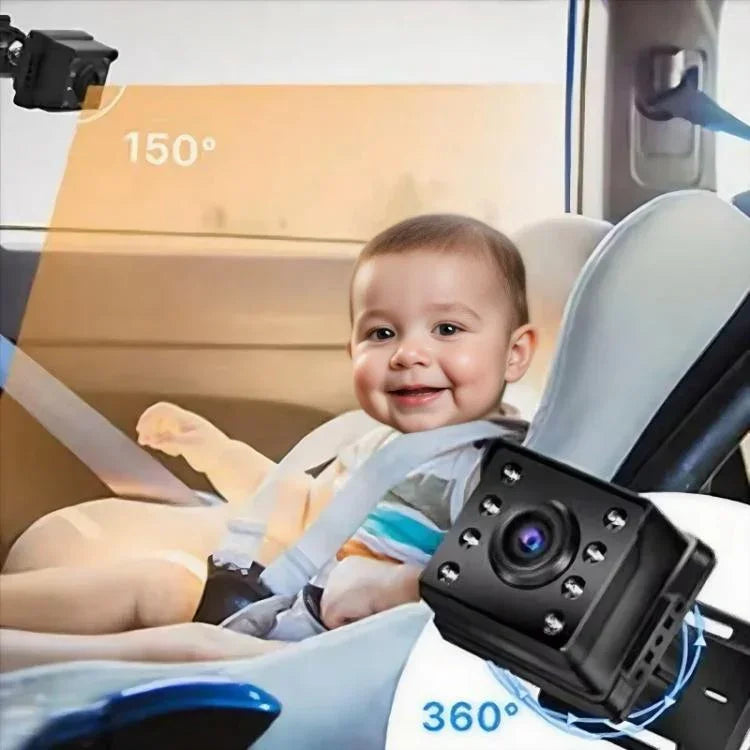 Monitor de Bebé para Carro HD 1080P de 4,3 polegadas