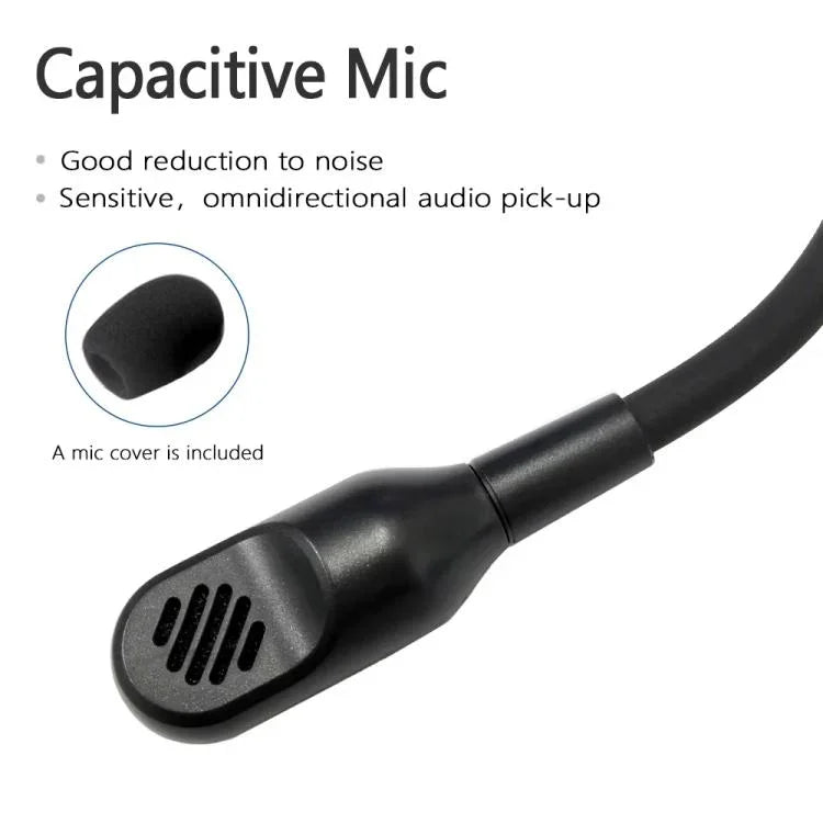 Microfone com redução de ruído para auscultadores gaming Razer Barracuda X