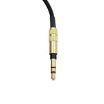 Cabo para auscultadores macho para macho 3,5mm, comprimento: 1,5m, padrão, com controlo de volume