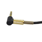 Cabo para auscultadores macho para macho 3,5mm, comprimento: 1,5m, padrão, com controlo de volume