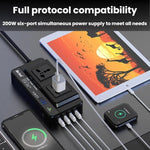 Meind 200W Car Inverter To 220V Fast Charging Dual Socket, Universal 12V, Universal 24V