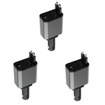 PD30W Car Charger With Retractable Cable, TYPE-C+8 Pin, TYPE-C+TYPE-C, 8 Pin+8 Pin