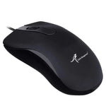 Little Kangaroo DS-917 Rato Óptico Ergonómico com Fio 1000DPI para Portátil, Escritório e Gaming, DS-917 USB