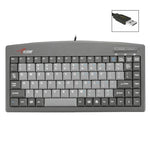 Little Kangaroo DS-9827 Teclado com Fio de 88 Teclas com Anel Magnético para Portátil, Industrial e Escritório, PS2, USB