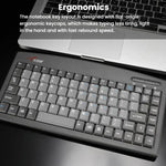 Little Kangaroo DS-9827 Teclado com Fio de 88 Teclas com Anel Magnético para Portátil, Industrial e Escritório, PS2, USB