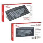 Little Kangaroo DS-9827 Teclado com Fio de 88 Teclas com Anel Magnético para Portátil, Industrial e Escritório, PS2, USB