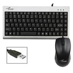 Little Kangaroo DS-9821 DS-911 Conjunto de Teclado e Rato Industrial com Fio para Portátil, USB, PS2
