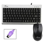Little Kangaroo DS-9821 DS-911 Conjunto de Teclado e Rato Industrial com Fio para Portátil, USB, PS2