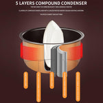 12V-24V 2L Car-Mounted Push-Button Rice Cooker, English, English + Battery Cable, Russian, Russian + Battery Cable